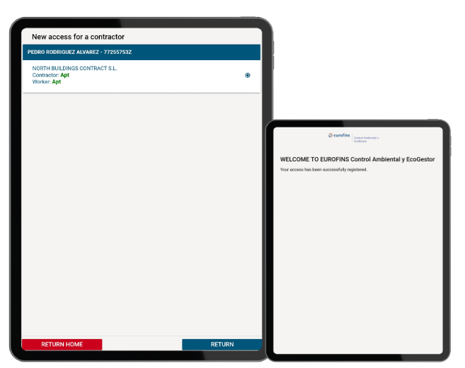 tablet Contractor Management